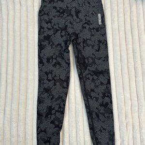 Gymshark Black Leggings Athletic Stretch Fit
